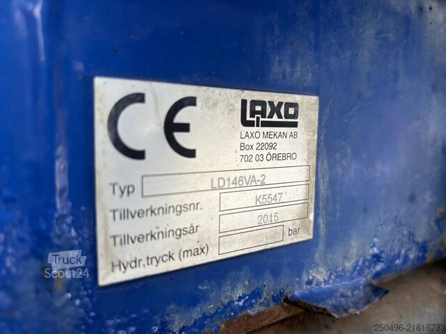 Portal arm system DAF CF 440 6x2*4 LAXO LD146VA-Z / PLATFORM L=5550-7...