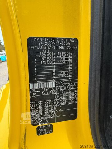 Štandardný ťahač MAN TGS 18.480 Kipperhydraulik Retarder TÜF
