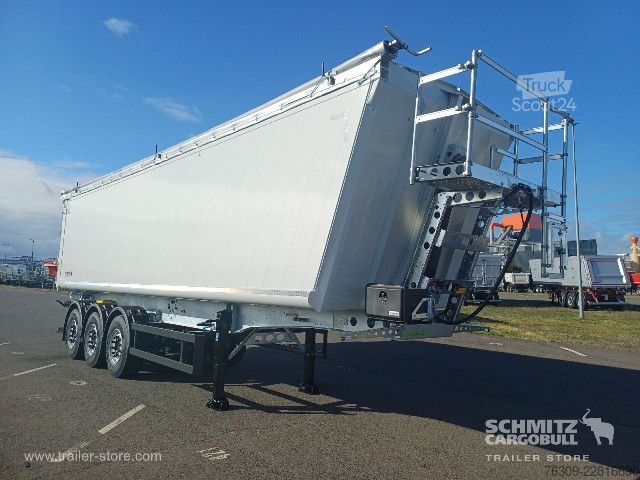 Sklápací náves Schmitz Cargobull Kipper Stahlrundmulde 52m³