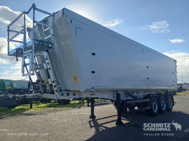 Sklápací náves Schmitz Cargobull Kipper Stahlrundmulde 52m³
