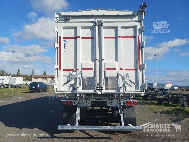 Sklápací náves Schmitz Cargobull Kipper Stahlrundmulde 52m³