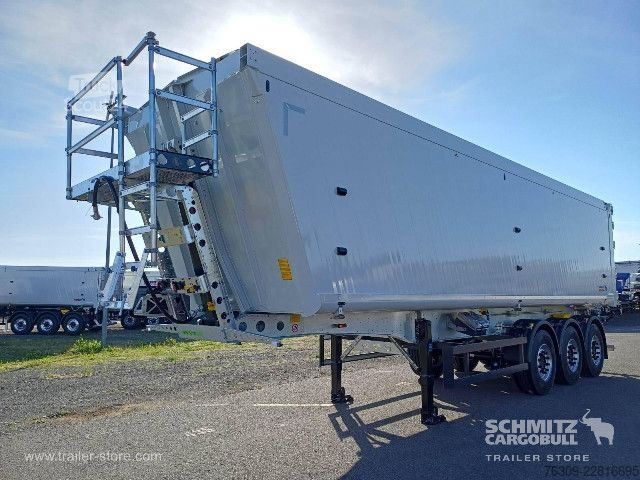 Sklápací náves Schmitz Cargobull Kipper Stahlrundmulde 52m³