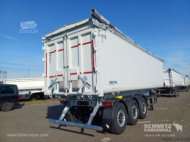 Sklápací náves Schmitz Cargobull Kipper Stahlrundmulde 52m³