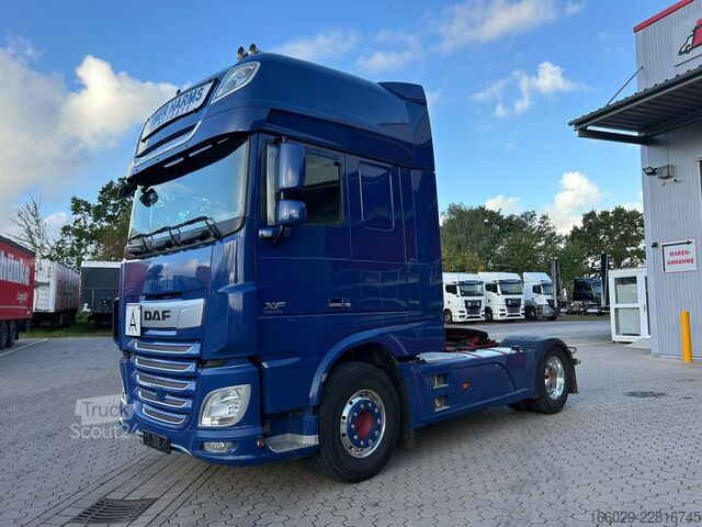 Štandardný ťahač DAF XF 450 FT Super Space Cab Hydraulik Euro 6
