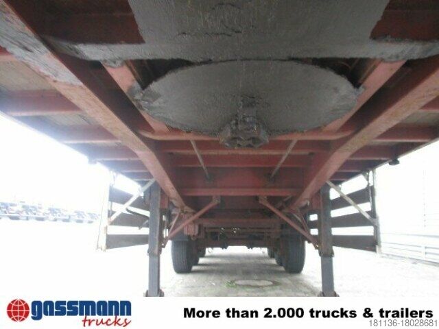 Koffer oplegger Kögel SF 24 Kofferauflieger, gelenkte Achse, Rolltor, 77