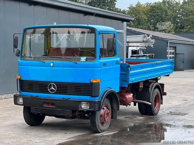 Autoutilitară basculantă trilaterală MERCEDES-BENZ LPK 813 Meiller Oldtimer