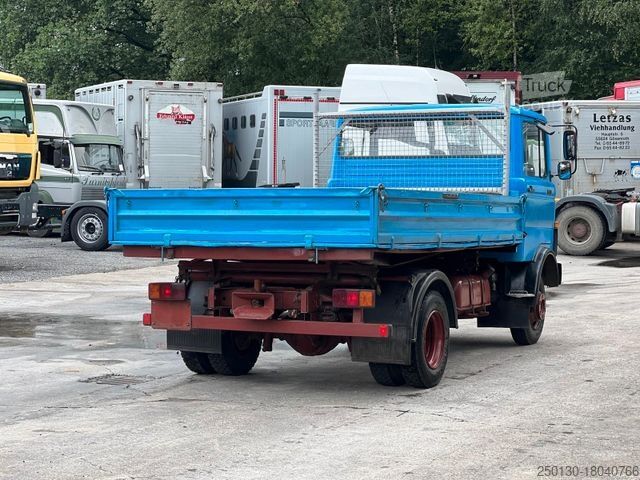 Autoutilitară basculantă trilaterală MERCEDES-BENZ LPK 813 Meiller Oldtimer