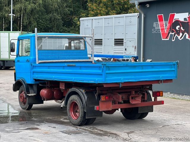 Autoutilitară basculantă trilaterală MERCEDES-BENZ LPK 813 Meiller Oldtimer