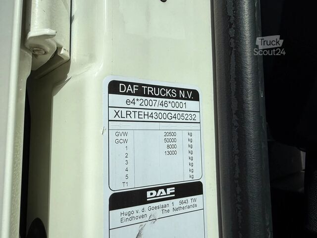 Štandard-SZM DAF XF 480 SSC Retarder Standairco 2X tank 599.810K...