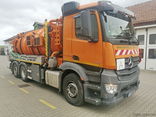 Wywrotka próżniowa Mercedes-Benz Actros 2551 L 6x2 / Domos 15