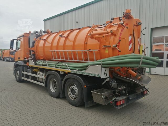 Wywrotka próżniowa Mercedes-Benz Actros 2551 L 6x2 / Domos 15