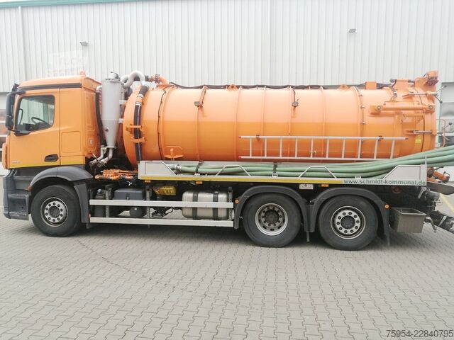 Wywrotka próżniowa Mercedes-Benz Actros 2551 L 6x2 / Domos 15