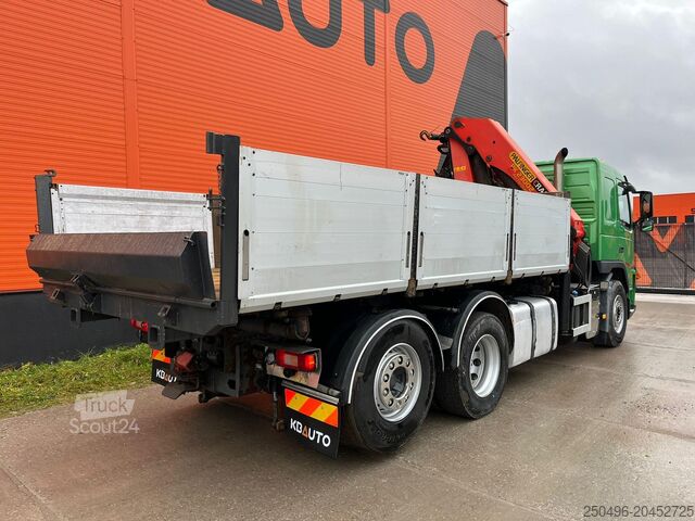 Camião basculante com grua Volvo FM 340 6x2*4 PK 23002 / BOX L=4981 mm