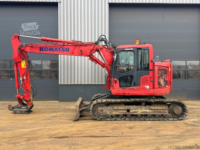 Escavadora de lagartas Komatsu PC138US - Tripple boom + blade