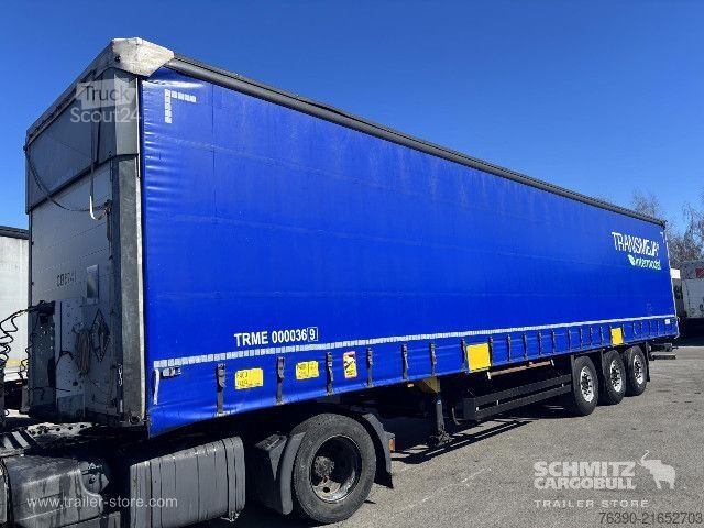 Open oplegger met zeil Schmitz Cargobull Semitrailer Curtainsider Standard