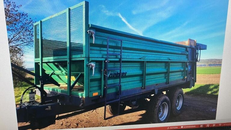 Разбрасыватель навоза Oehler STT 120