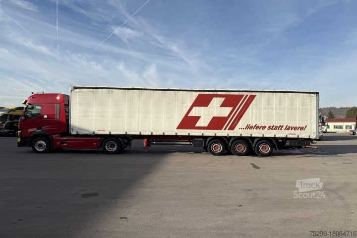 Ανοιχτό ημιρυμουλκούμενο με μουσαμά  S 24 Plane Hebebühne / Swiss-Vehicle