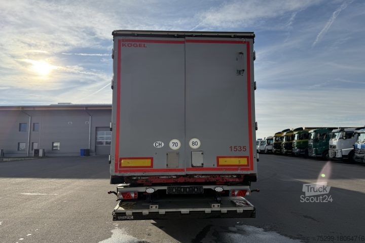 Ανοιχτό ημιρυμουλκούμενο με μουσαμά  S 24 Plane Hebebühne / Swiss-Vehicle
