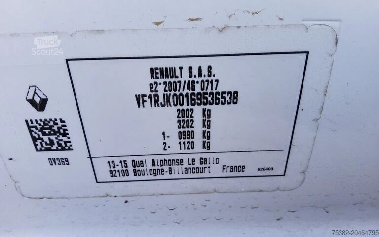 Renault ESPRESS 55 PK - EURO 6 - VRG-96-X - ZIJSCHUIFDEUR