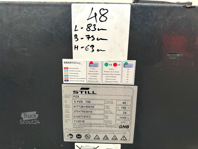 батерия за мотокар Still 48V 750Ah 6PzS750 Batterie [ID: 1048]