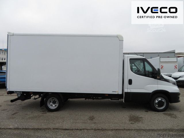Furgoneta caja IVECO Daily 35C16 Koffer/LBW Klima, Zwillingsreifen