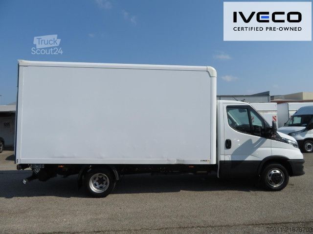 Furgoneta caja IVECO Daily 35C16 Koffer/LBW Klima, Zwillingsreifen