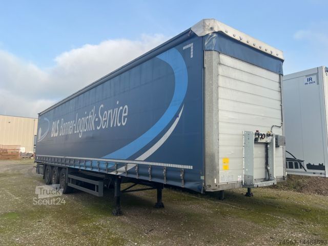 Auflieger mit Pritsche & Plane SCHMITZ CARGOBULL SCS 24L SCB Liftachse, Speedcurtainsider