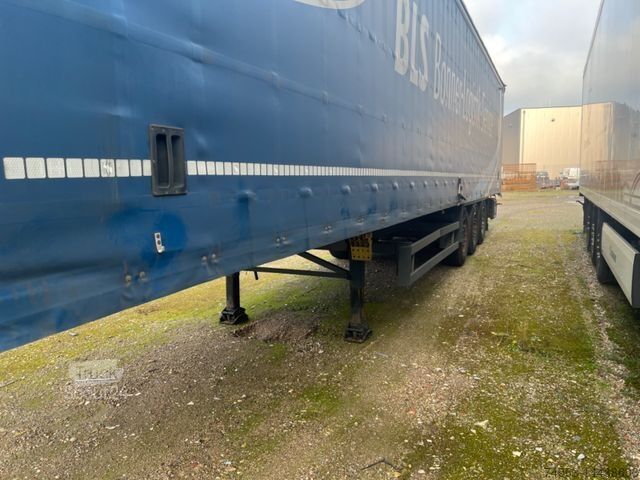 Auflieger mit Pritsche & Plane SCHMITZ CARGOBULL SCS 24L SCB Liftachse, Speedcurtainsider