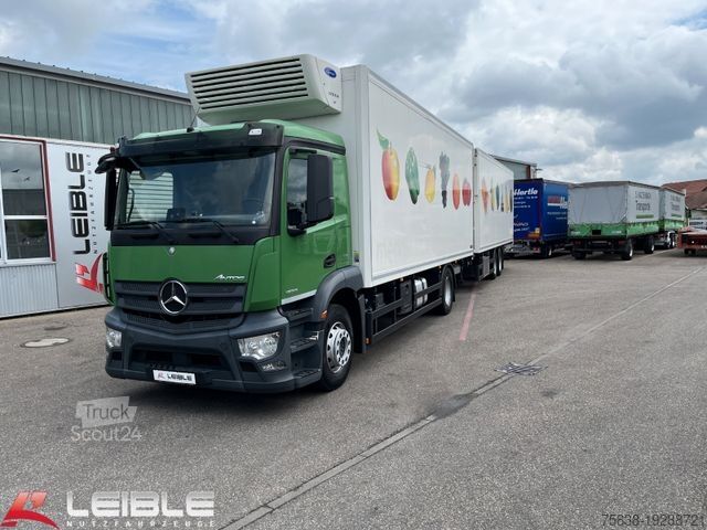 Camión frigorífico MERCEDES-BENZ Antos 1836*Kühlkoffer*Carrier*LBW*Komplettzug