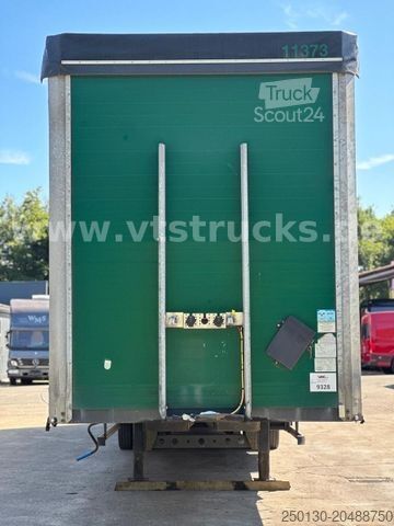 Open oplegger met zeil H&W HWDPSS32 Curtainsider 2-Achser