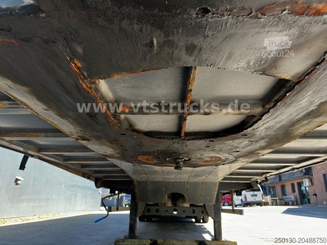 Open oplegger met zeil H&W HWDPSS32 Curtainsider 2-Achser