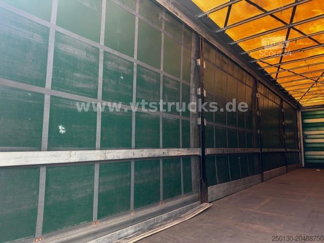Open semitrailer with tarp H&W HWDPSS32 Curtainsider 2-Achser