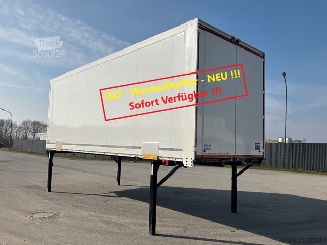 Değiştirme kasalı treyler KRONE Wechselbrücke Kühlaufbau