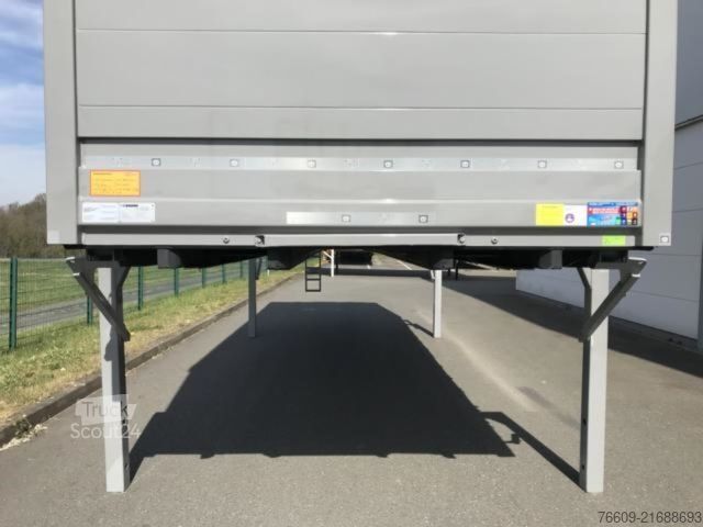 Değiştirme kasalı treyler KRONE Heck mit Portaltüren