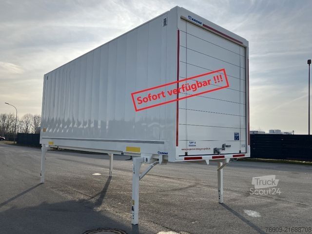 Değiştirme kasalı treyler KRONE Wechselbrücke Koffer
