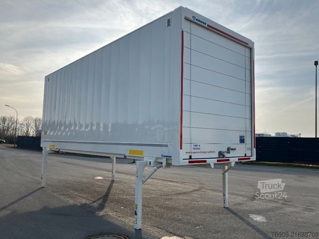 Değiştirme kasalı treyler KRONE Wechselbrücke Koffer