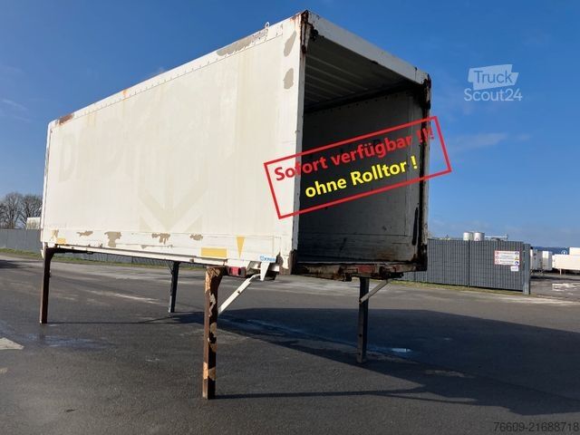 Değiştirme kasalı treyler KRONE .