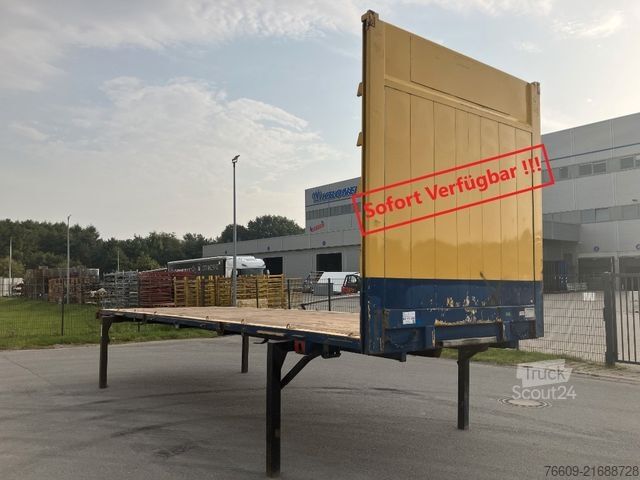 Değiştirme kasalı treyler KRONE Wechselbrücke Pritsche