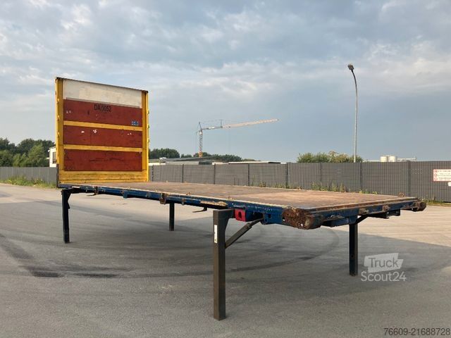 Değiştirme kasalı treyler KRONE Wechselbrücke Pritsche