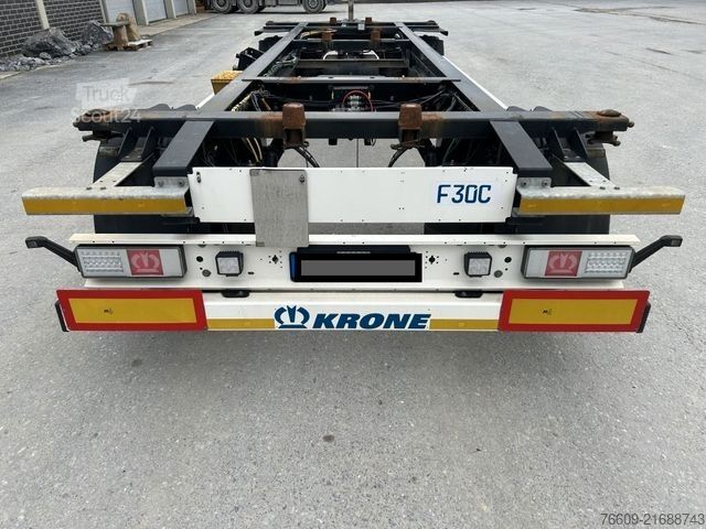 Değiştirilebilir şasili römork KRONE 2 Achswechselfahrgestell, Typ: MAXI AZW 18 eL3B7