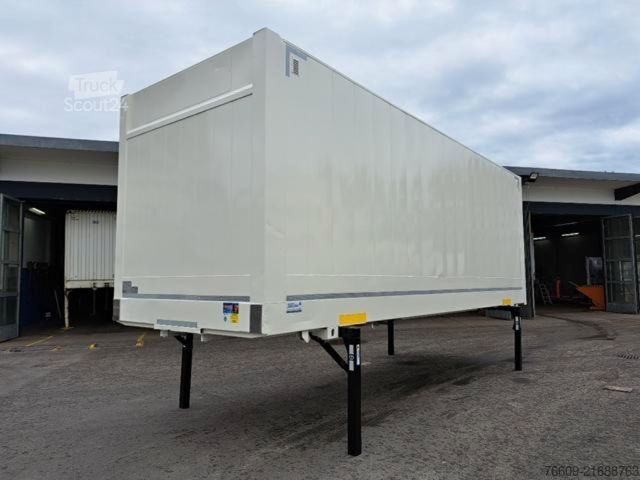 Değiştirme kasalı treyler KRONE Heck Alu.- Rolltor