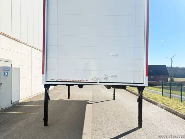 Değiştirme kasalı treyler KRONE Durchladeeinheit 2 x Rolltor