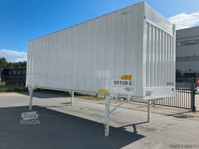 Değiştirme kasalı treyler KRONE Wechselbrücke Koffer