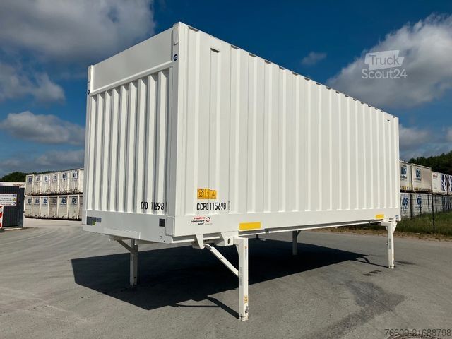 Değiştirme kasalı treyler KRONE Wechselbrücke Koffer