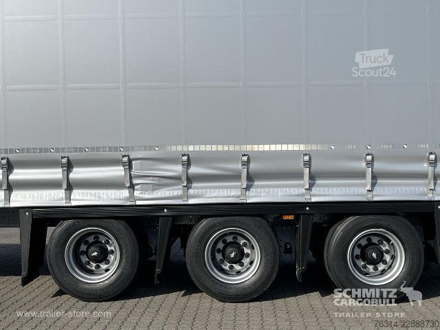 Ανοιχτό ημιρυμουλκούμενο με μουσαμά Schmitz Cargobull Curtainsider Mega Getränke