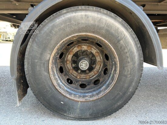 Furgonska polprikolica  GFöLLNER 1-ACHS KOFFERAUFLIEGER MIT LENKACHSE