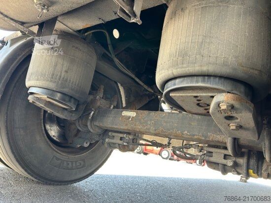 Furgonska polprikolica  GFöLLNER 1-ACHS KOFFERAUFLIEGER MIT LENKACHSE