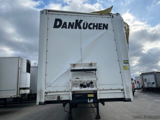 Semirremolque caja KRONE SE 1-ACHS DRY LINER KOFFERAUFLIEGER