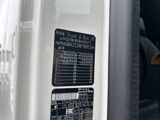 Standardni vlačilec MAN TGX 18.510 BLS, XXL, STANDKLIMA,  EURO 6, INTARDER