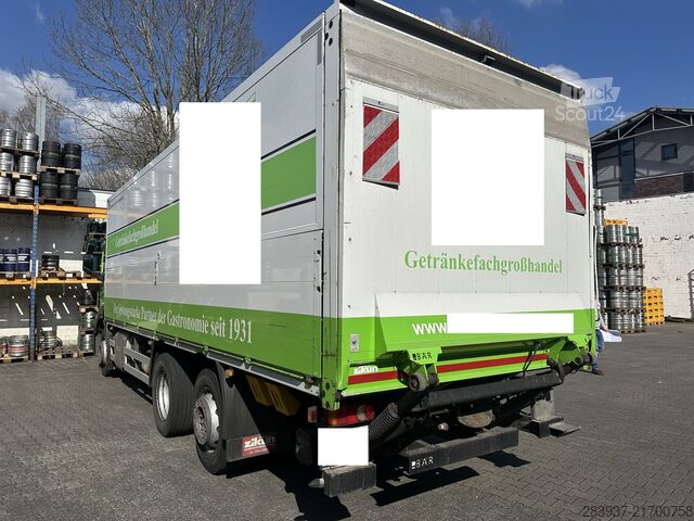 φορτηγό πλατφόρμα με μουσαμά IVECO Stralis AT